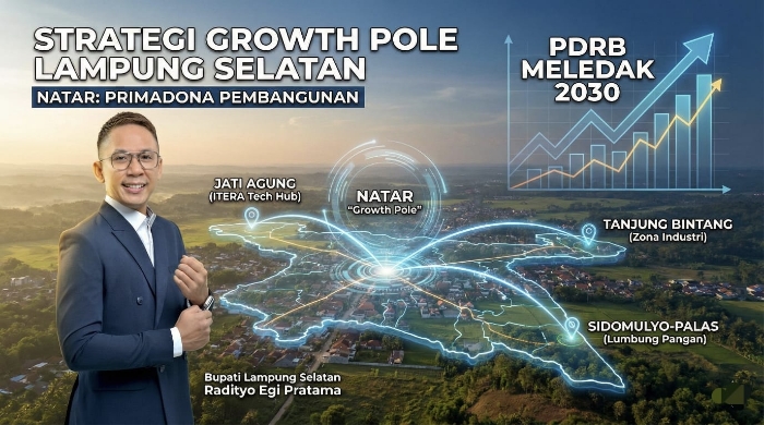 Mengapa Natar Jadi Primadona Pembangunan Bupati Egi?