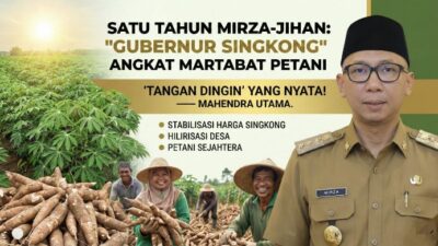 Gubernur Singkong: Tangan Dingin Mirza Angkat Martabat Petani