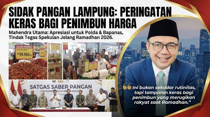 Sidak Pangan Lampung: Peringatan Keras bagi Penimbun Harga