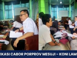 Seleksi Ketat Porprov Dimulai, Nasib 26 Cabor Mesuji Dipertaruhkan