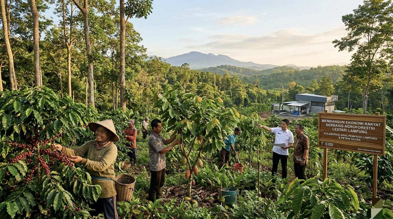 Emas Hijau Lampung: Mengubah Wajah Hutan Jadi Mesin Ekonomi Rakyat