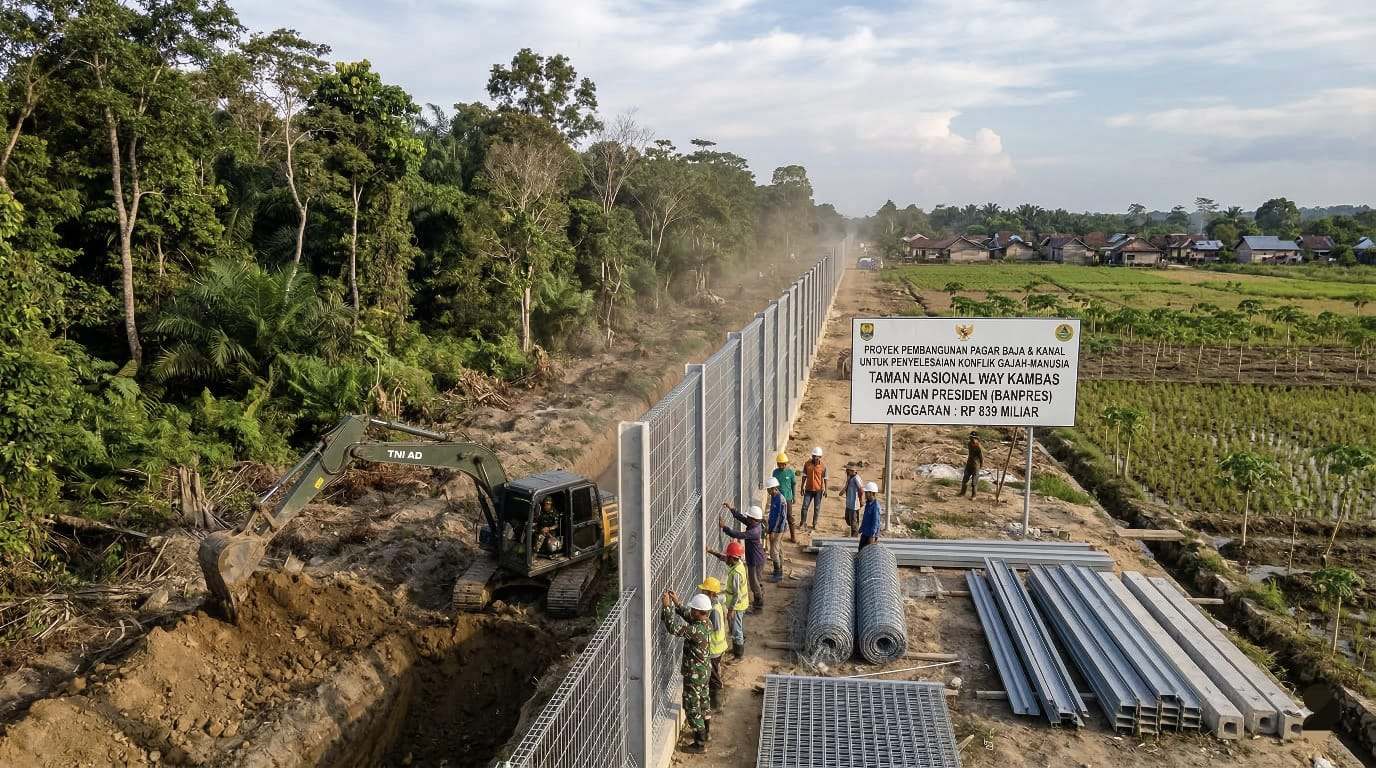 Prabowo Beri Perhatian Khusus untuk Tangani Konflik Way Kambas, Banpres senilai Rp839 miliar Digelontorkan