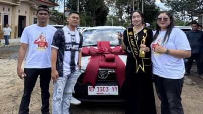 Juara KDI Asal Lampung Timur Dapat Hadiah Mobil dari Bos HS, Dikirim Langsung ke Donomulyo