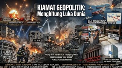 Kiamat Geopolitik: Menghitung Luka Dunia Akibat Perang AS-Israel vs Iran