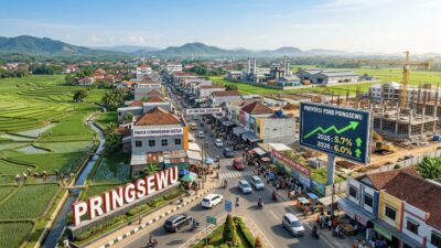 Proyeksi PDRB Pringsewu 2025-2026: Strategi Ekonomi dan Optimisme di Bawah Kepemimpinan Baru