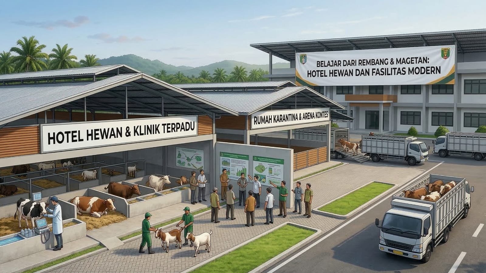 Belajar dari Rembang dan Magetan: Hotel Hewan dan Fasilitas Modern