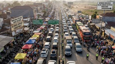 Labirin Macet Lintas Barat Lampung: Menanti Realisasi Jalan Lingkar dan Solusi Permanen