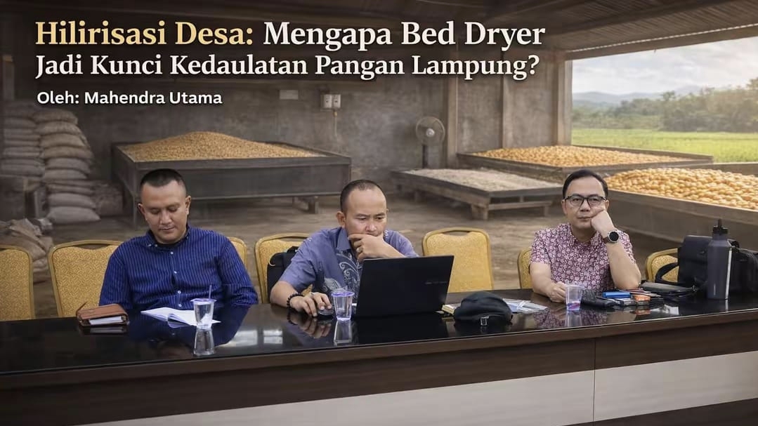 Hilirisasi Desa: Mengapa Bed Dryer Jadi Kunci Kedaulatan Pangan Lampung?