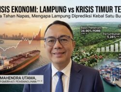 Ekonomi Lampung Bisa Selamat dari Dampak Perang Timur Tengah Selama 1 Bulan? 