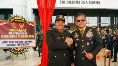 Letda Indah Permatasari Dilantik, Taufik Hidayat: Bukti Prestasi Jamin Masa Depan