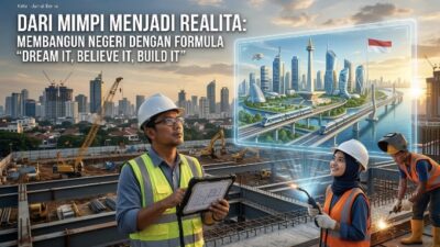Dari Mimpi Menjadi Realita: Membangun Negeri dengan Formula "Dream It, Believe It, Build It"