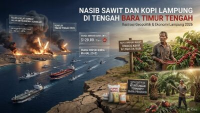 Nasib Sawit dan Kopi Lampung di Tengah Bara Timur Tengah