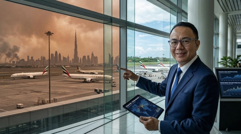 Prabowo-Gibran Rebut Peluang Eksodus Dubai dari Konflik Timur Tengah