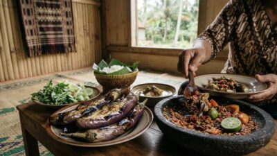 Diplomasi Sambal: Mengapa Terong Bakar Menjadi Primadona di Meja Makan Lampung?