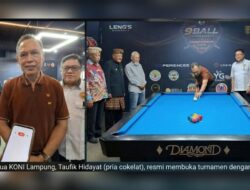 Tantang Atlet Mancanegara, Pebiliar Lampung Asah Taji di Leng’s 9 Ball Tournament