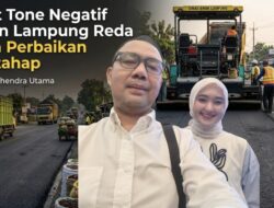 Saat Tone Negatif Jalan Lampung Reda oleh Perbaikan Bertahap
