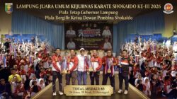 Banjir Emas di Kejurnas Shokaido, Dominasi Lampung Tak Terkejar Lawan