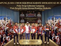Banjir Emas di Kejurnas Shokaido, Dominasi Lampung Tak Terkejar Lawan