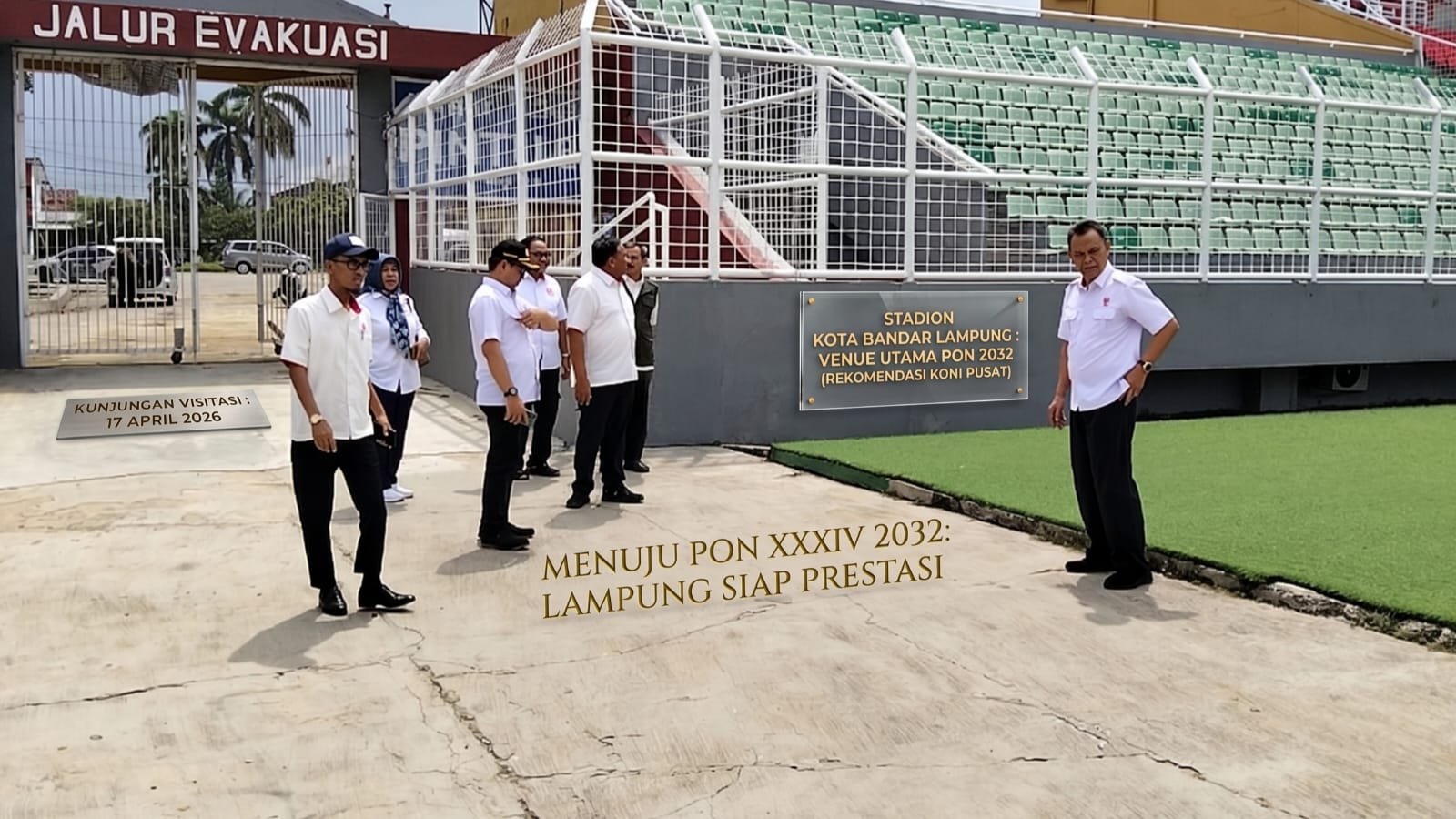 Lampung Surplus Venue PON 2032: 26 Diakui, 10 GOR Baru Masuk Radar KONI