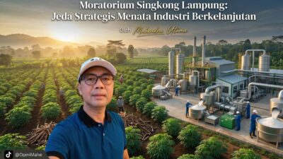 Moratorium Singkong Lampung: Jeda Strategis Menata Industri Berkelanjutan