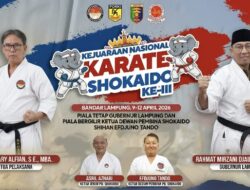 Rekam Jejak Mumpuni, Lampung Dipercaya Gelar Kejurnas Shokaido