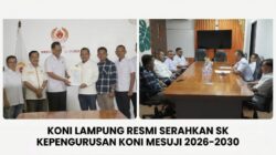 Bukan Sekadar SK, KONI Lampung Tagih Prestasi Nyata dari Mesuji