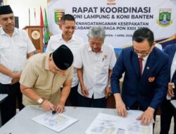 Deal! Tuan Rumah PON 2032: Lampung Amankan 26 Cabor, Banten 28