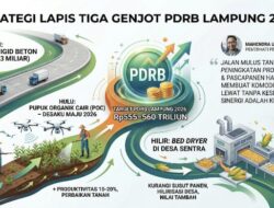 Sinergi Jalan Beton, POC, dan Bed Dryer Genjot PDRB Lampung 2026