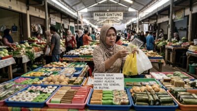 Imbas Konflik Global, Harga Plastik Pukul Usaha Kecil di Lampung