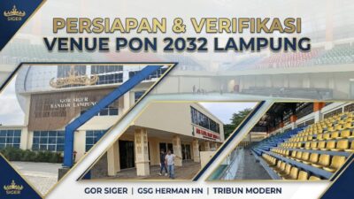 Uji Kelayakan Calon Arena PON 2032 Lampung Dimulai, Cek Daftarnya