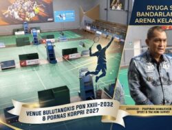 Siapkan Arena Kelas Wahid, Ryuga Sport Dukung Penuh Lampung Tuan Rumah PON 2032