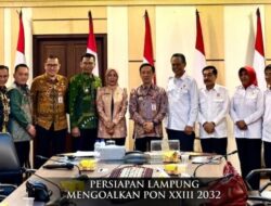Pemprov dan KONI Bersatu, Yakinkan Pusat Lampung Layak Gelar PON 2032
