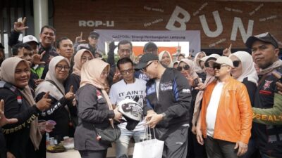 Nongkrong Bareng Komunitas Motor, Gubernur Mirza Pastikan Ekonomi Lampung Terus Ngegas