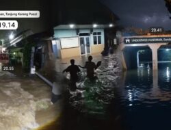 Hujan Deras dan Petir Landa Bandarlampung, Permukiman Hingga Akses Utama Terendam