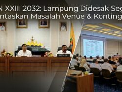 Sederet PR Raksasa yang Harus Dibereskan Lampung Demi Rebut Tiket Tuan Rumah PON 2032