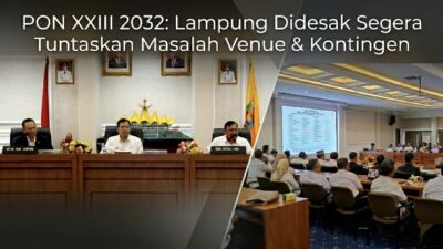 Sederet PR Raksasa yang Harus Dibereskan Lampung Demi Rebut Tiket Tuan Rumah PON 2032