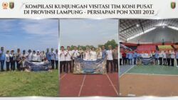 KONI Tinjau Kelayakan Grand Elty hingga Way Handak untuk Venue PON di Lampung