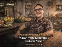 Analisis Pernyataan Jokowi: “Saya Orang Kampung”, Populisme Abadi?
