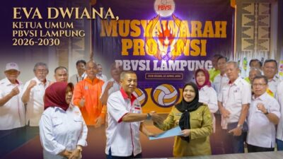 Nakhodai PBVSI Lampung, Eva Dwiana Ditarget Cetak Atlet Nasional