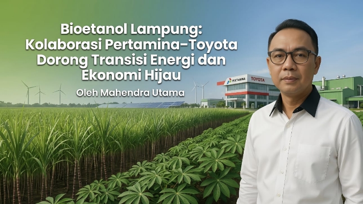 Bioetanol Lampung: Kolaborasi Pertamina–Toyota Dorong Transisi Energi dan Ekonomi Hijau