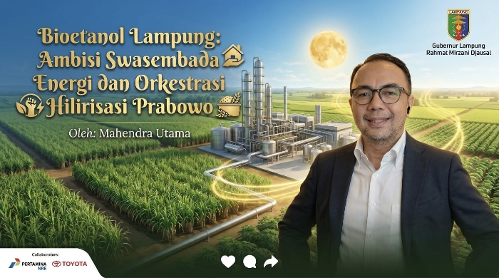 Bioetanol Lampung: Ambisi Swasembada Energi dan Orkestrasi Hilirisasi Prabowo