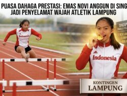 14 Tahun Puasa Emas, Pelari Pringsewu Kini Jadi Penyelamat Wajah Atletik Lampung