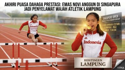 14 Tahun Puasa Emas, Pelari Pringsewu Kini Jadi Penyelamat Wajah Atletik Lampung