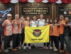 Bertarung Habis-habisan di Samarinda, Taekwondo Lampung Sabet 2 Perak dan 5 Perunggu