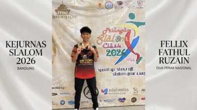 Bersinar di Kejurnas Bandung, Atlet Slalom Lampung Dorong Cabor Masuk PON