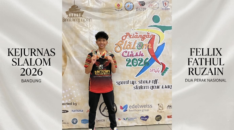 Bersinar di Kejurnas Bandung, Atlet Slalom Lampung Dorong Cabor Masuk PON