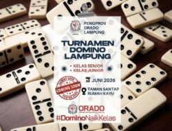 Bersiap! Turnamen Domino Lintas Generasi di Lampung Segera Bergulir