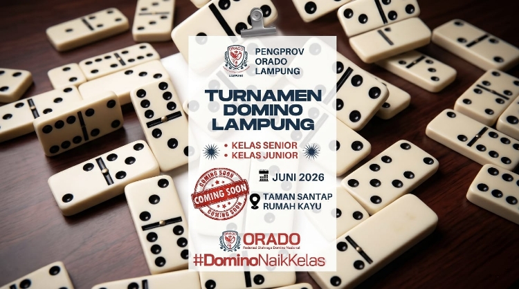 Bersiap! Turnamen Domino Lintas Generasi di Lampung Segera Bergulir