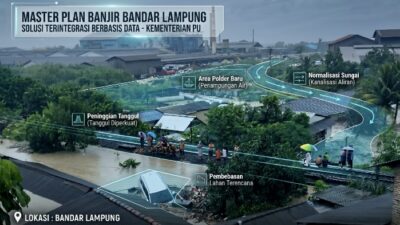 Akhiri Saling Tuding, Kementerian PU Ambil Alih Desain Banjir Bandarlampung