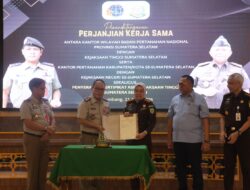 BPN dan Kejati Sumsel Amankan Aset Negara